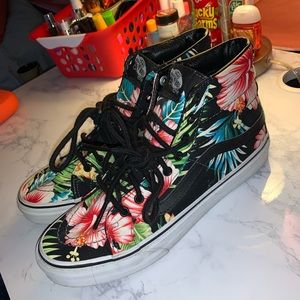 Vans Sk8-Hi Slim Hawaiian Floral Shoes‼️‼️